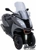 Szyba ERMAX SCOOTER HIGH z osłonami na ręce 70 cm Peugeot Metropolis 400i 2013 - 2020
